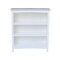 International Concepts Shaker Bookcase, 36"H, White SH08-3223A - alternate 2
